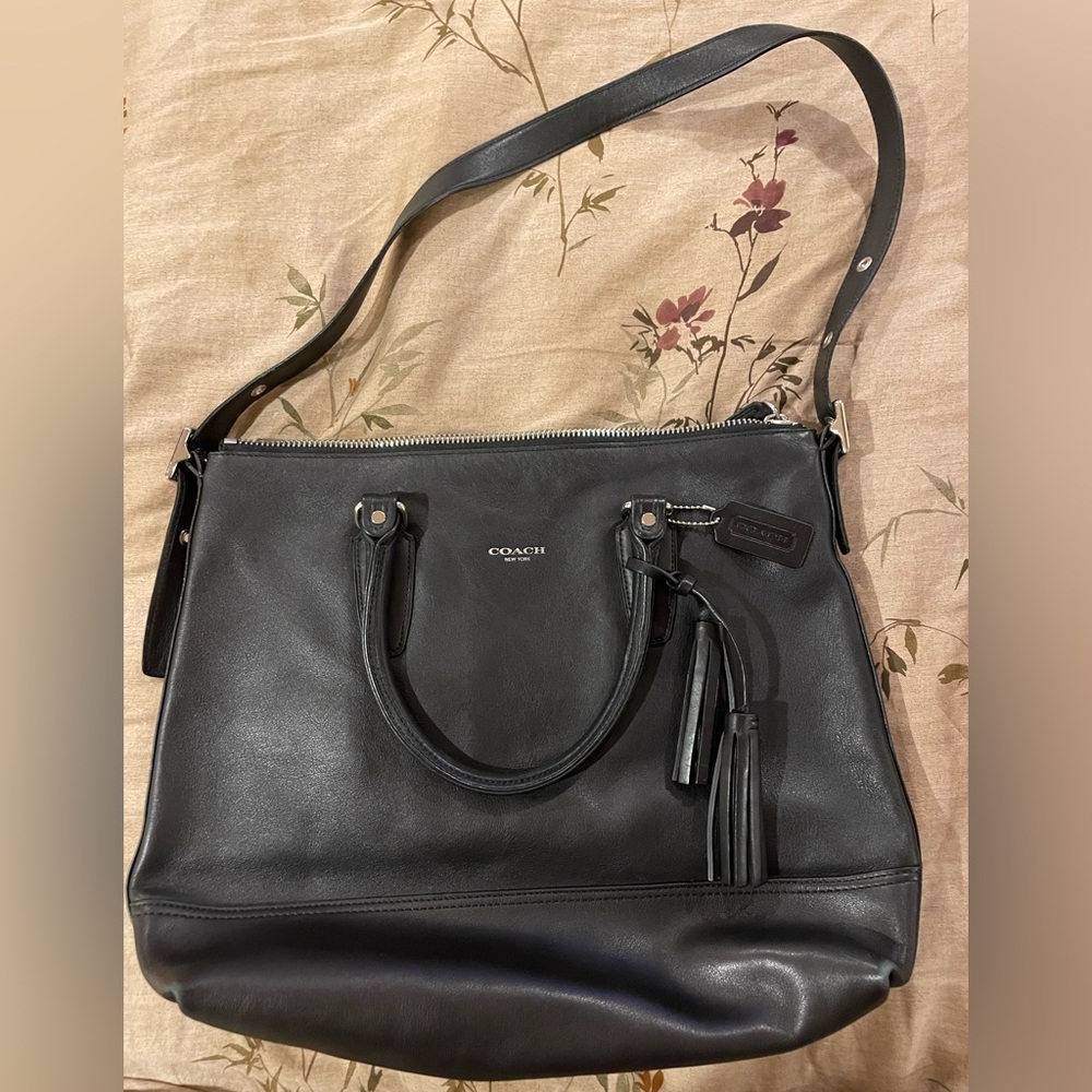 Black Coach Shoulder Bag